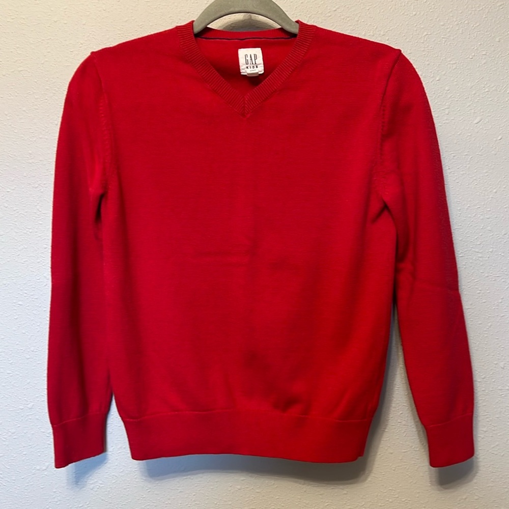 Gap Kids Red Sweater - Perfect for Christmas or Valentine’s Day! | Size 10